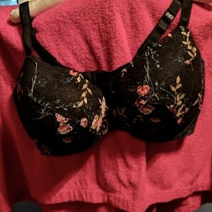 Relisted - Torrid push-up plunge underwire bra
